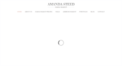 Desktop Screenshot of amandasteedmakeup.co.uk